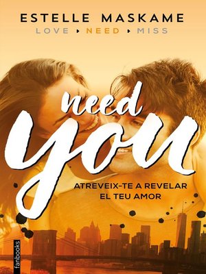 cover image of You 2. Need you (Edició en català)
